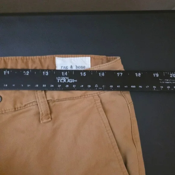 Rag & Bone Fit 2 Chino Pants Mens 36 Amber Brown Excellent MED21F1723A9AM - Picture 7 of 11